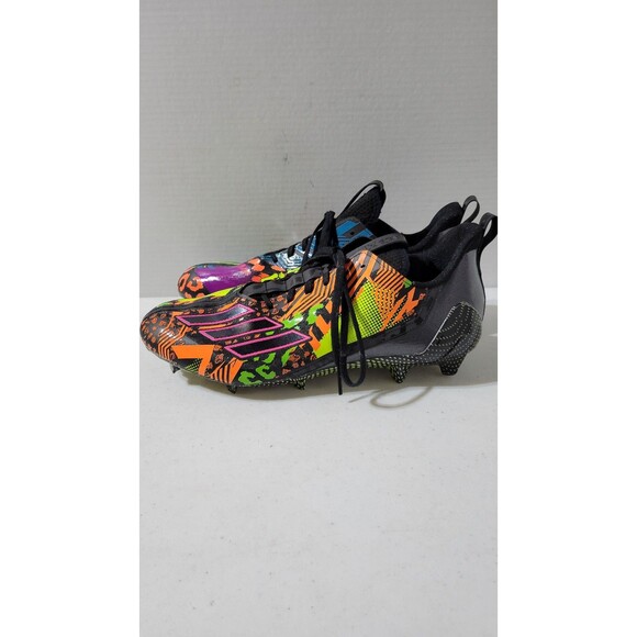 Adidas Adizero Three Stripe Life Cleats Multicolored Mens Size 14